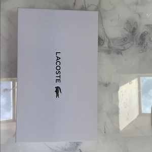 Sky Blue Lacoste zipper wallet